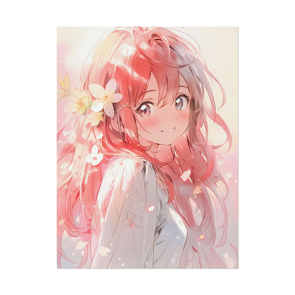 The First Child Autumn EX - Anime Watercolor Poster