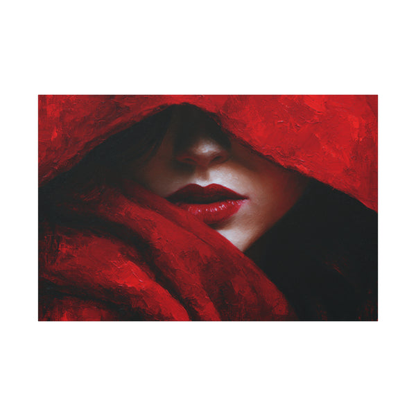 Riding Hood - Textured Fantasy Wall Art