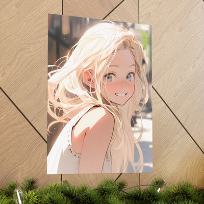 Donua Daystar - Cute Anime Girl Poster