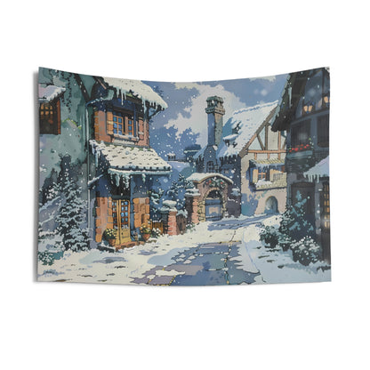 Winter Again - Aesthetic Anime Tapestry