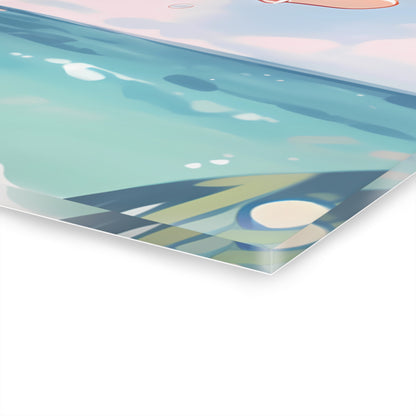 Seaburst - Anime Glass Painting