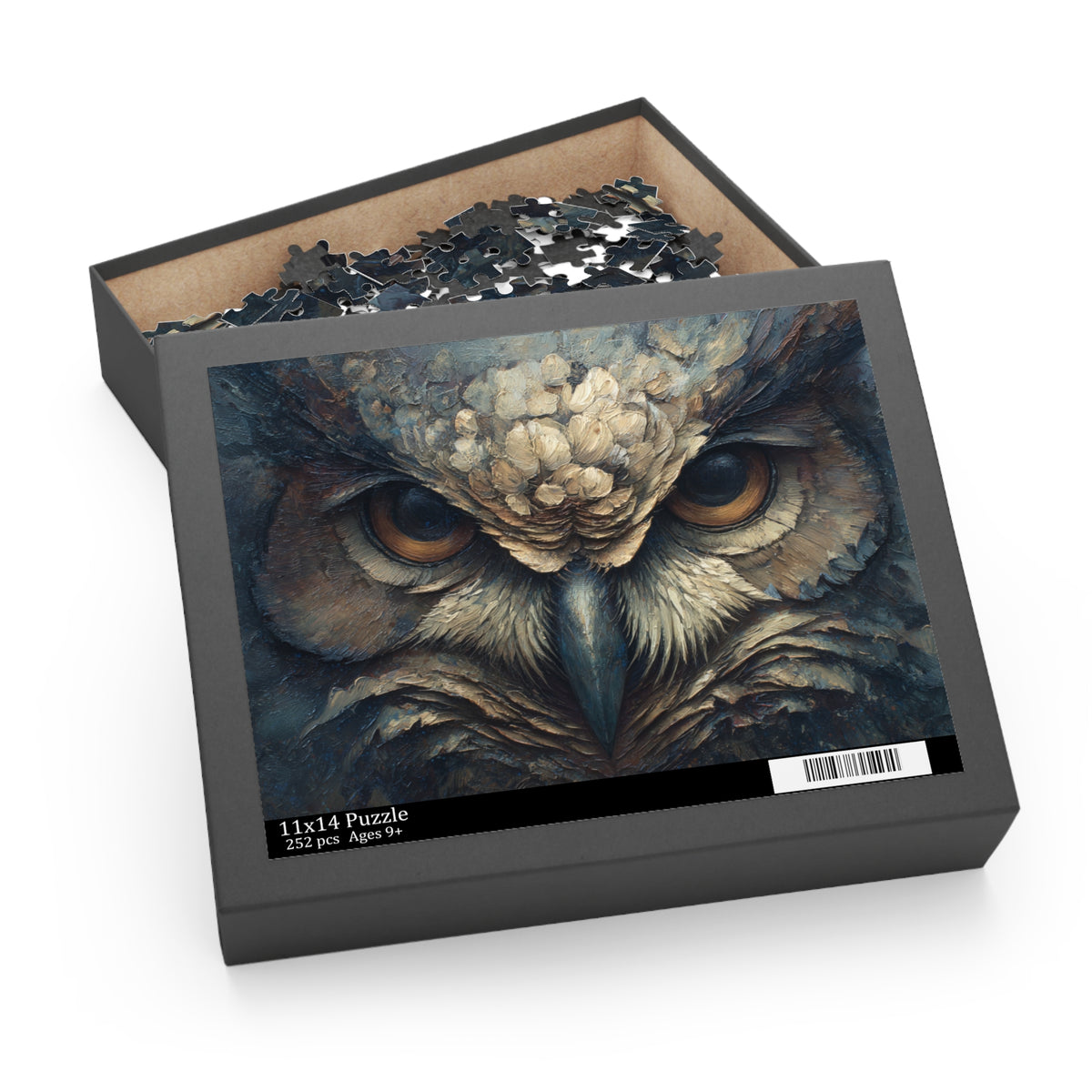 Watchful Gaze - Fantasy Art 3D Owl Puzzle