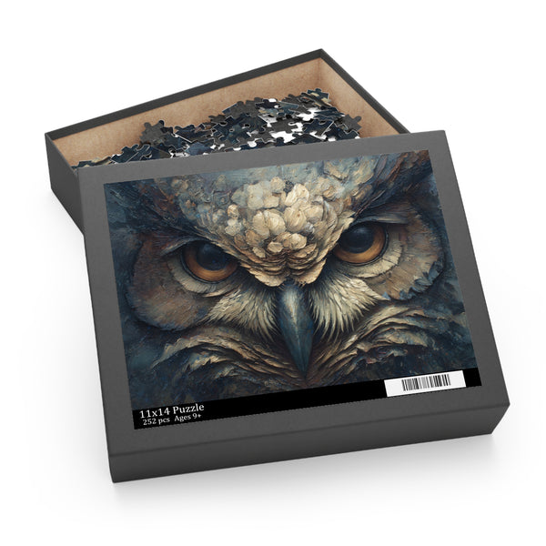 Watchful Gaze - Fantasy Art 3D Owl Puzzle