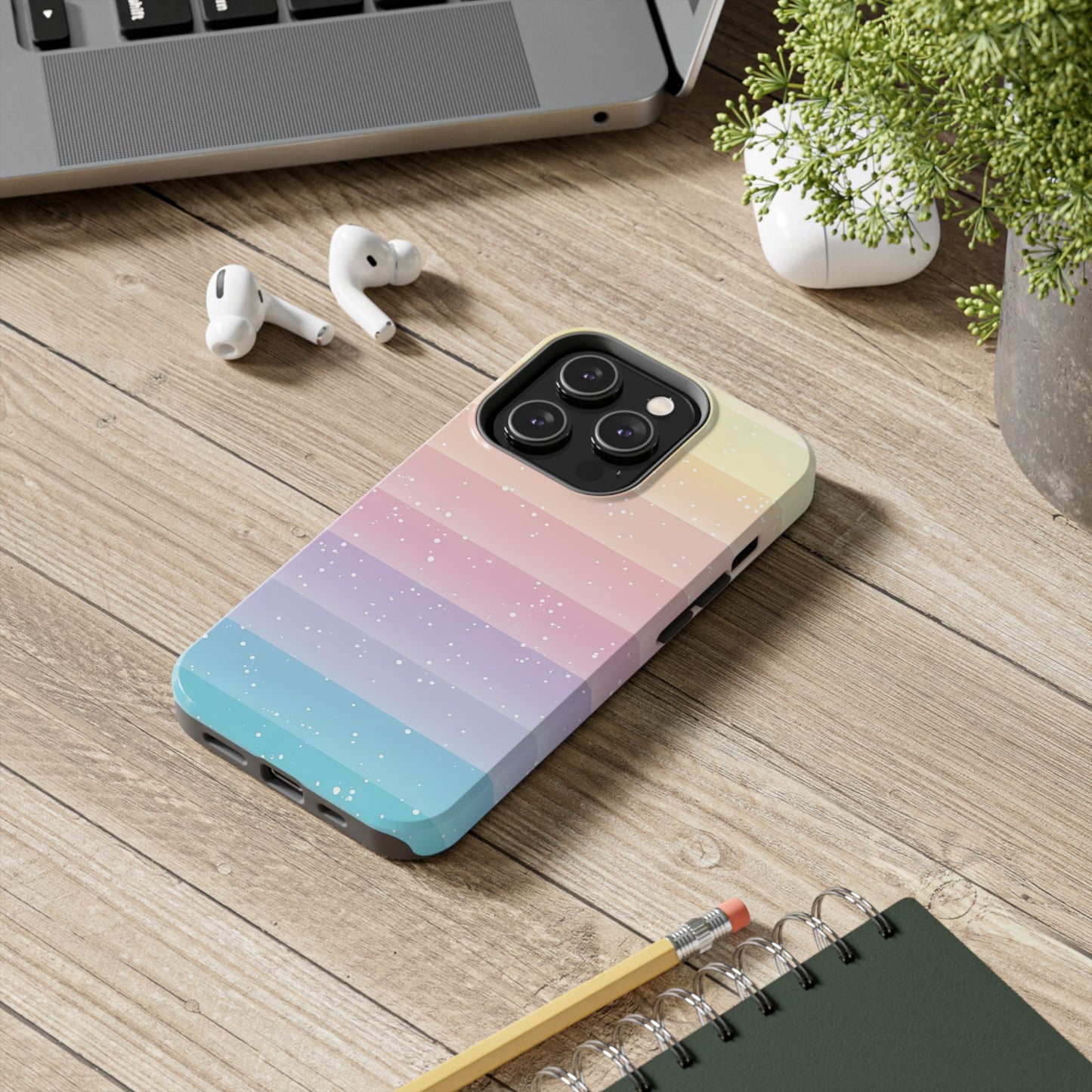 Rainbow Sherbet Surge - Cute Phone Case