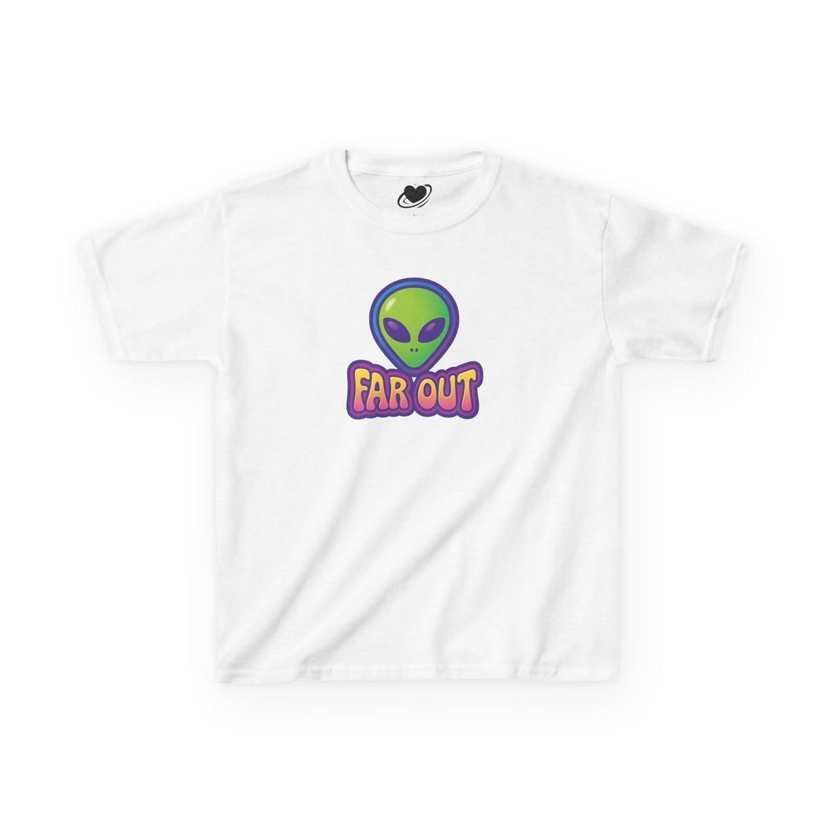 Far Out - Y2K Alien Baby Tee