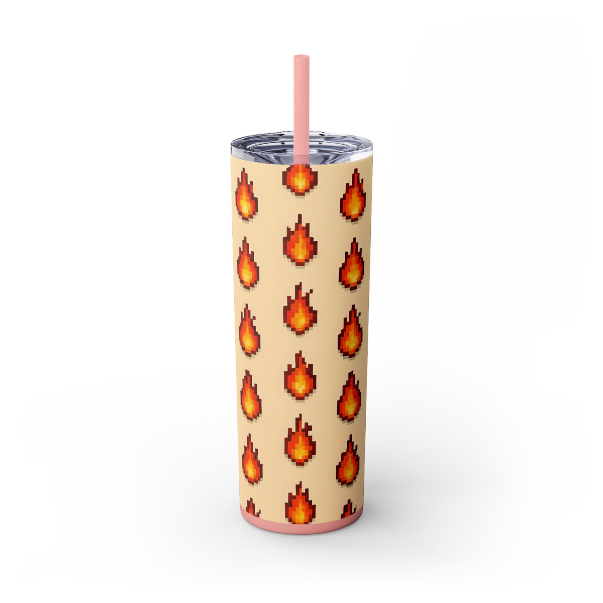 Fire Drops - 16-Bit RPG Aesthetic Skinny Tumbler