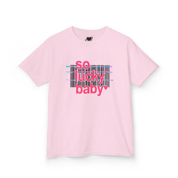 So Lucky Baby - Barcode Baby Tee