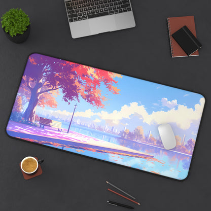 Autumn's Arrival - Fall Anime Desk Mat