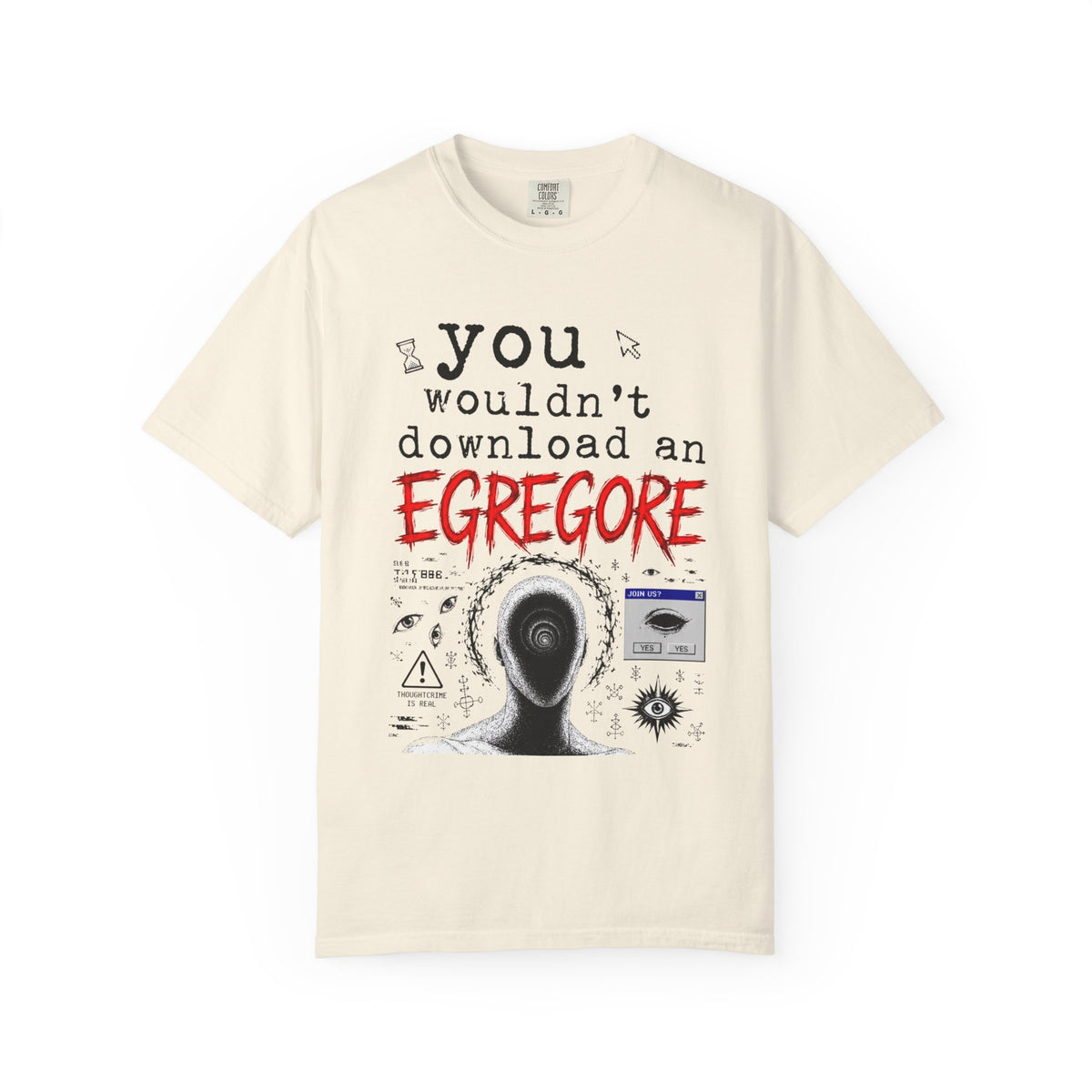 You Wouldn't Download an Egregore - Schizopost Graphic T-Shirt
