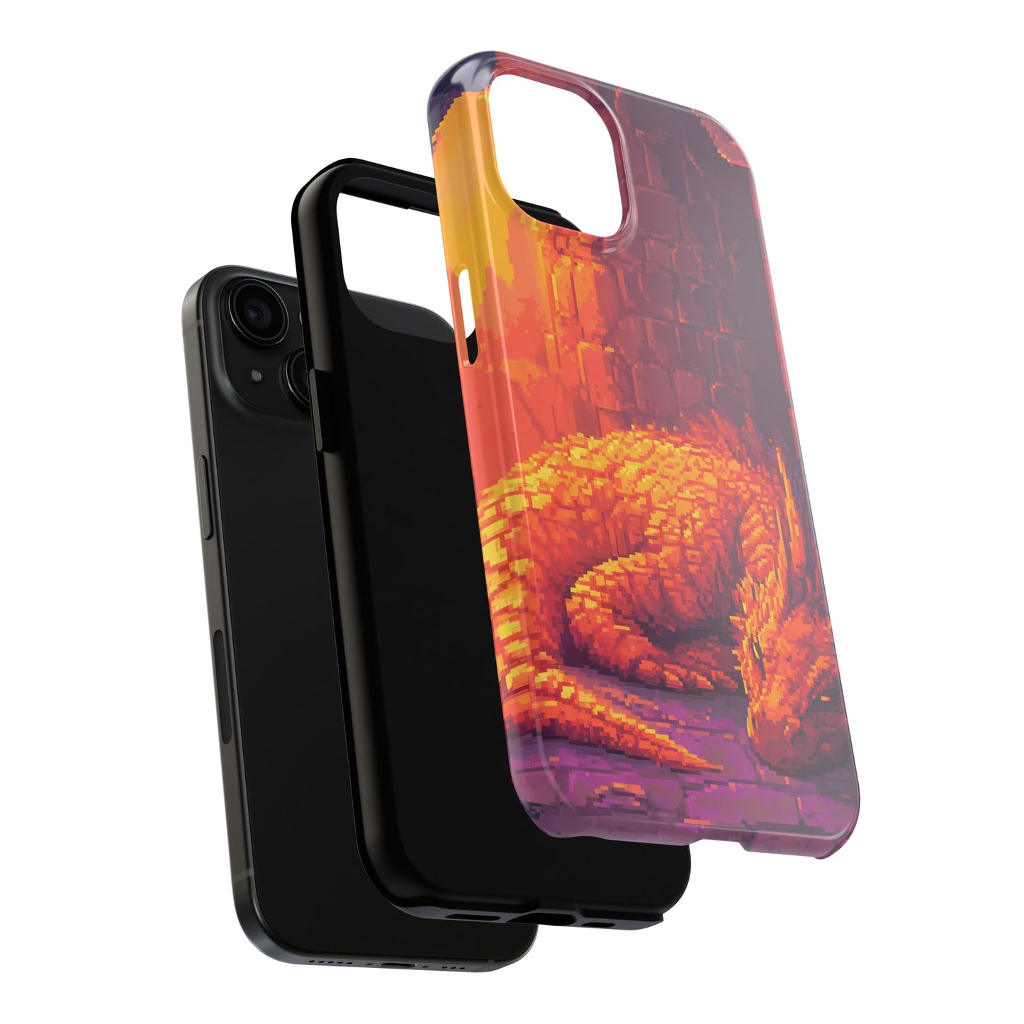 Soulbound - Pixel Art Dragon Phone Case