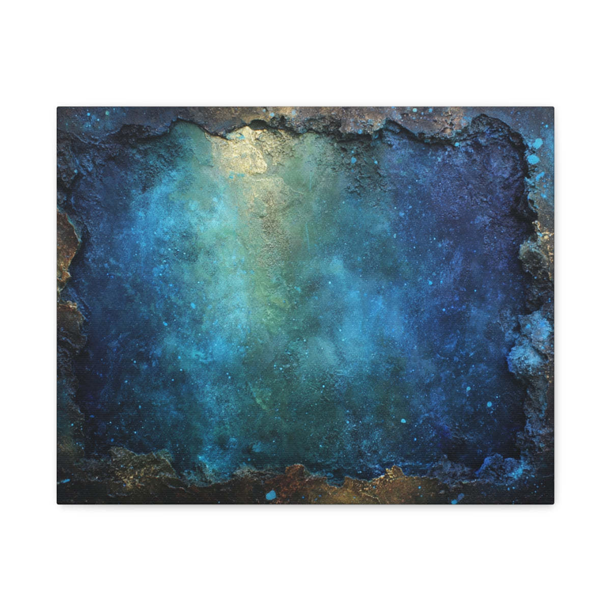 Galaxy Doorway - Abstract Textured Wall Art