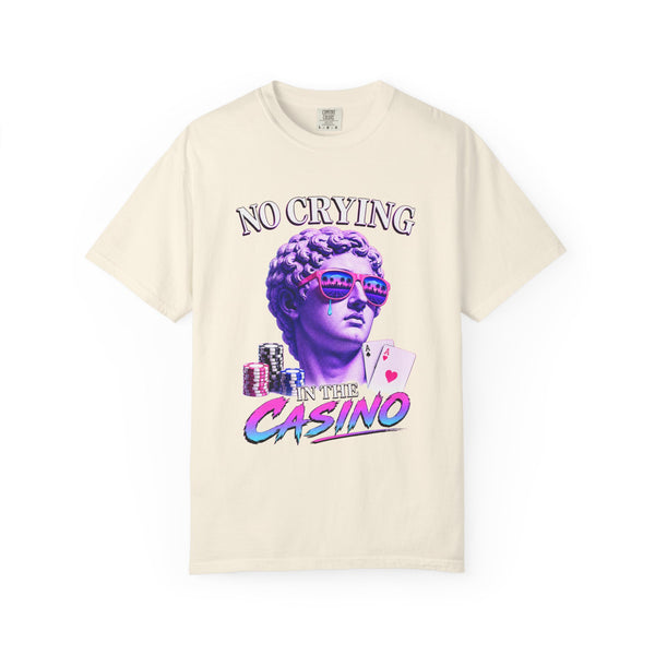 No Crying in the Casino - Vaporwave Meme T-Shirt
