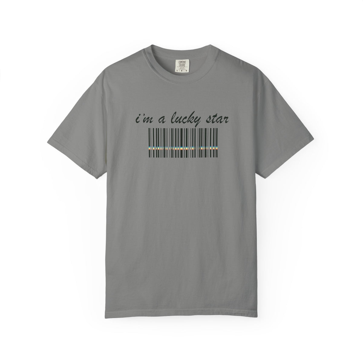 I'm a Lucky Star - Graphic Barcode T-Shirt