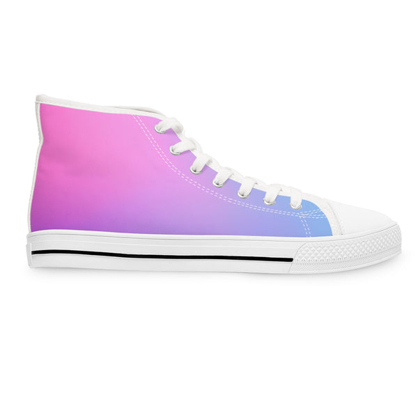Fine Night - Prismatic High-Top Sneakers
