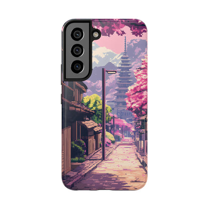 Temple Street - Anime Cherry Blossom Phone Case