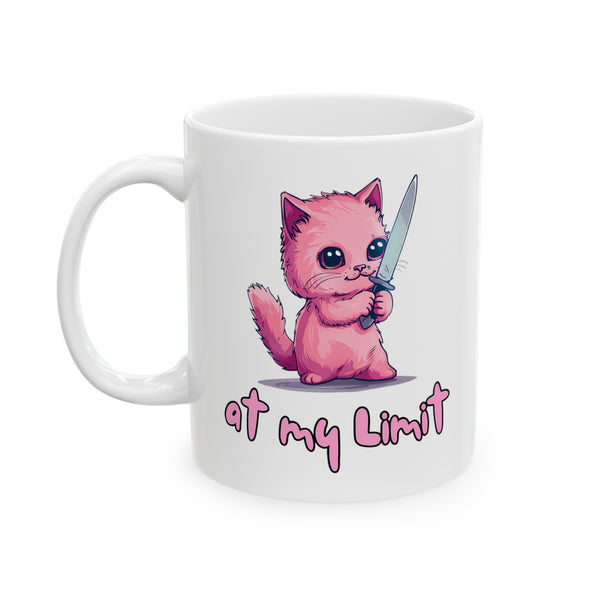 At My Limit - Anime Cat Mug
