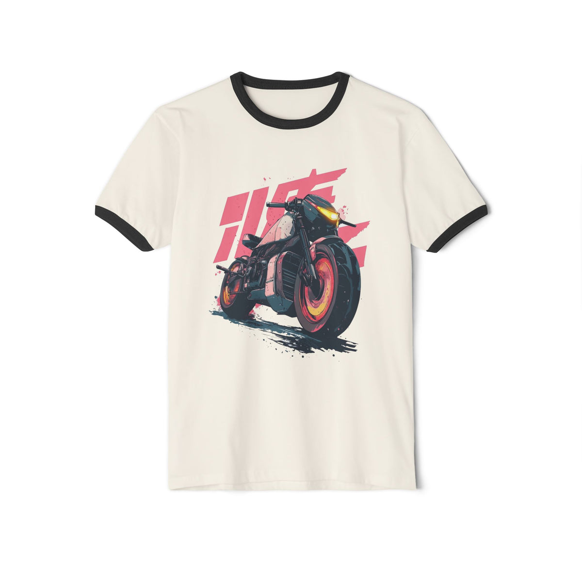 Deception Road - Retro Anime Motorcycle T-Shirt