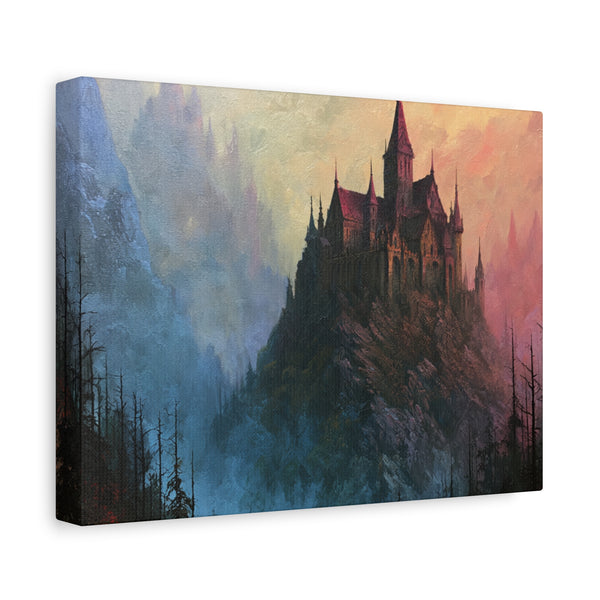 Pillar Keep - Textured Fantasy Wall Art