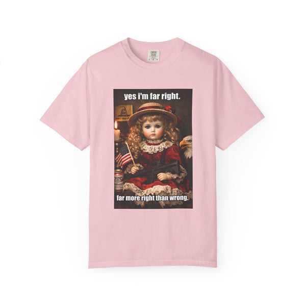 Far More Right Than Wrong - Patriot Meme Graphic T-Shirt