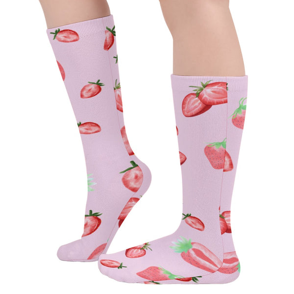 Strawberry Rain - Cute Anime Socks