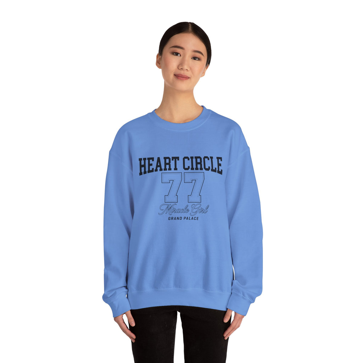 Miracle Girl 77 - Official Heart Circle Collegiate Sweatshirt