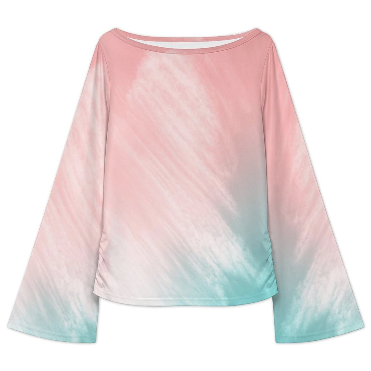 Tropic Skies - Flare Sleeve T-Shirt