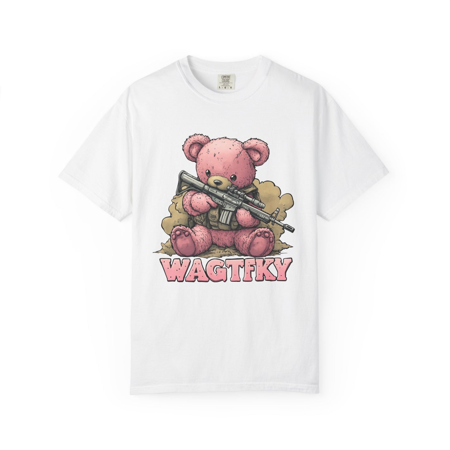 WAGTFKY Acronym Teddy Bear T-Shirt