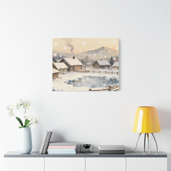 Another Winter - Cozy Anime Canvas Print