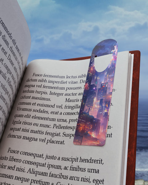 Sanctum Heights - Aesthetic Anime Bookmark