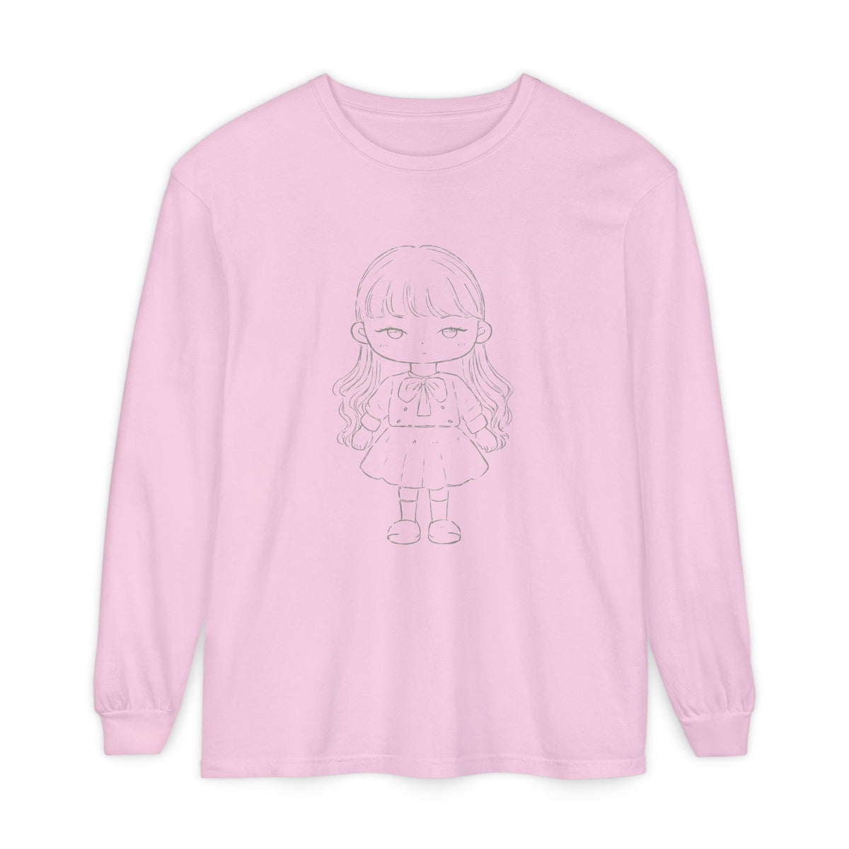 Miss Perfect - Cute Anime Long-Sleeve T-Shirt