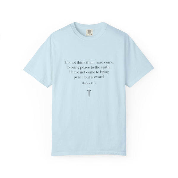Matthew 10:34 Bible Verse T-Shirt