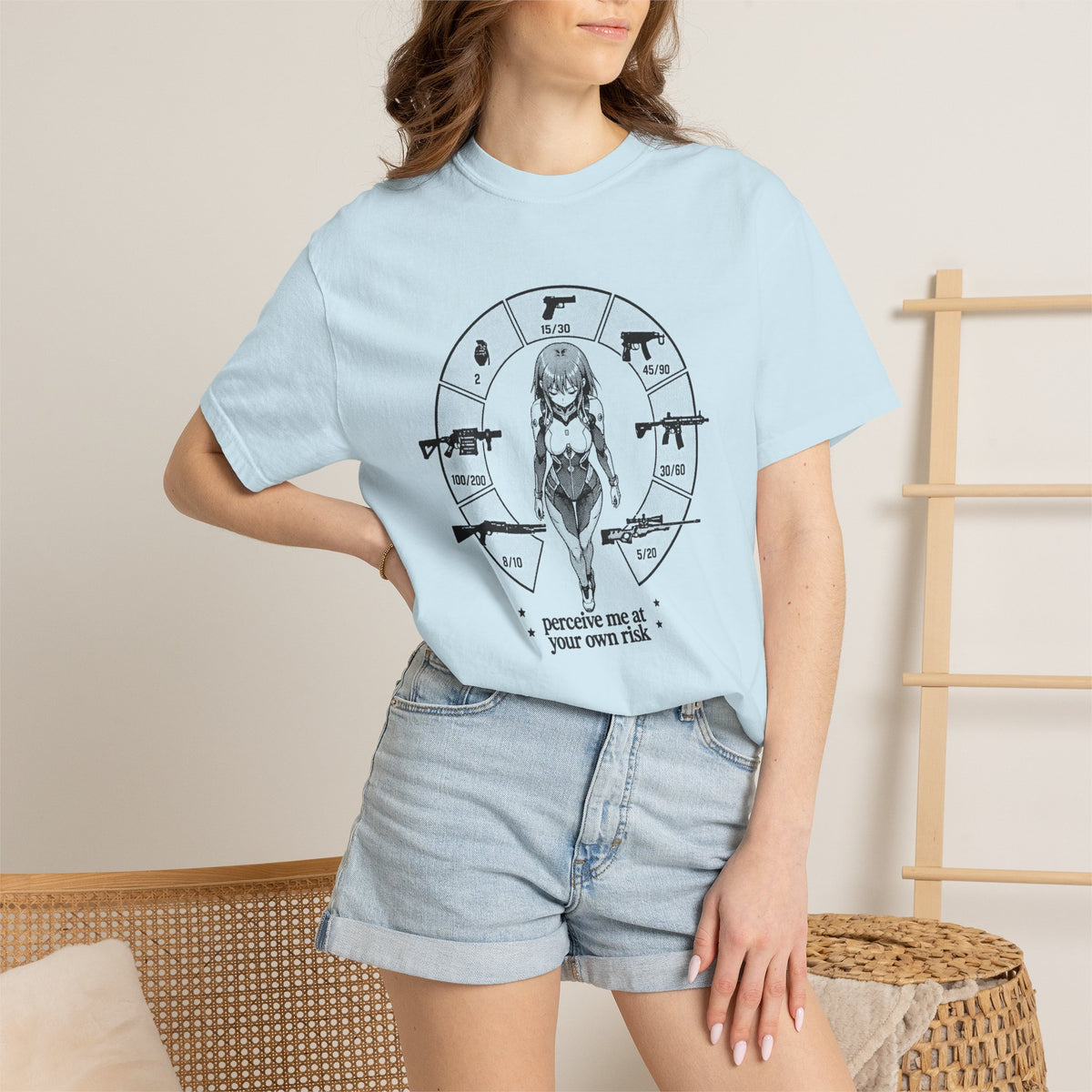 Perceive Me at Your Own Risk - Anime T-shirt