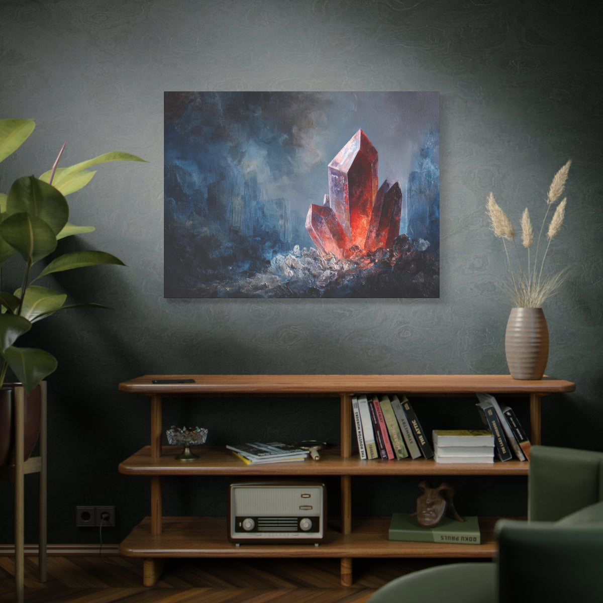 Spinel Cluster - Fantasy Wall Art