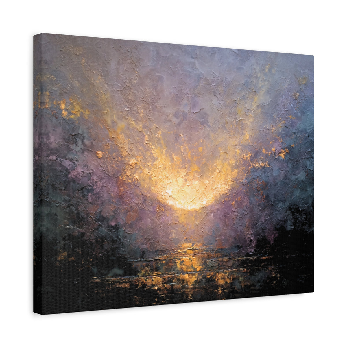 Angelic Visitation - Abstract Textured Wall Art