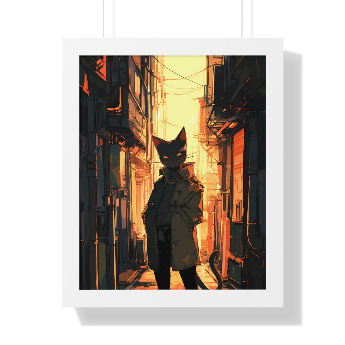 Alley Cat - Anime Framed Poster