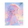 Stardust - Cute Anime Girl Watercolor Poster