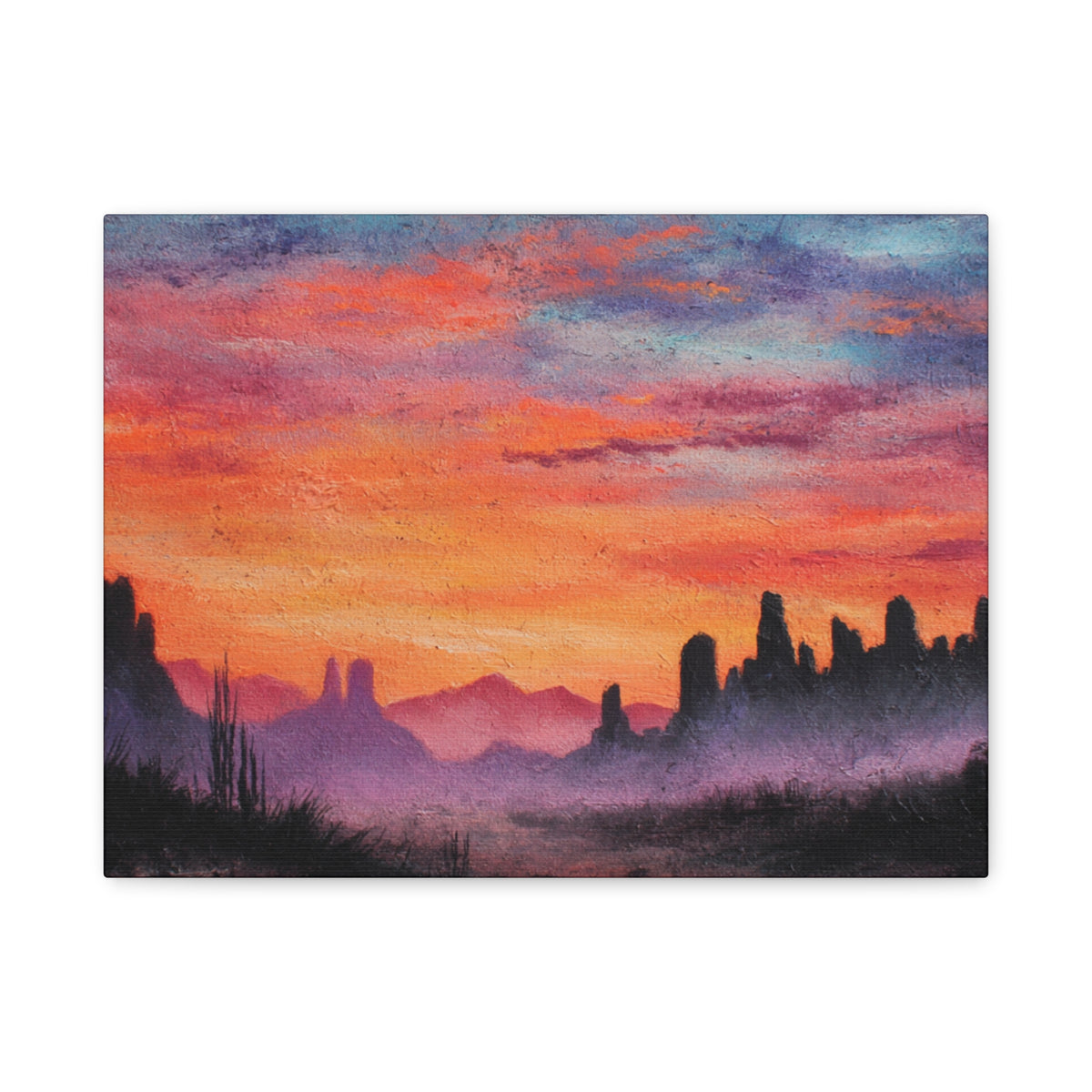 Last Light - Textured Fantasy Wall Art