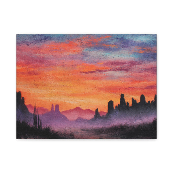 Last Light - Textured Fantasy Wall Art