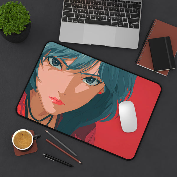 Crimson Story - Retro Anime Desk Mat