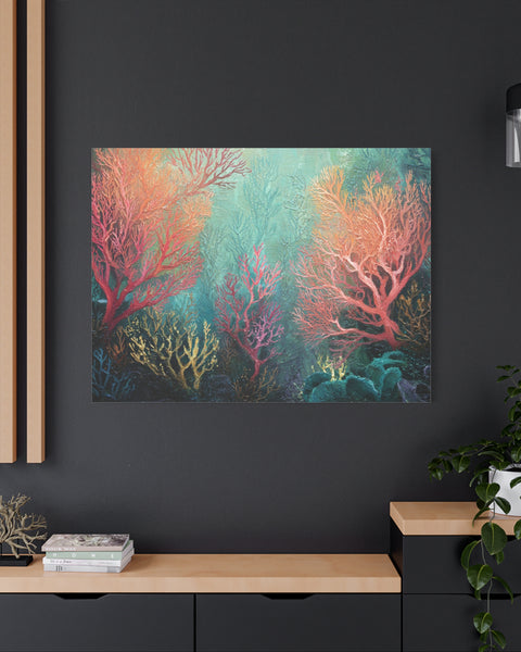 Rainbow Reef - Textured Undersea Wall Art