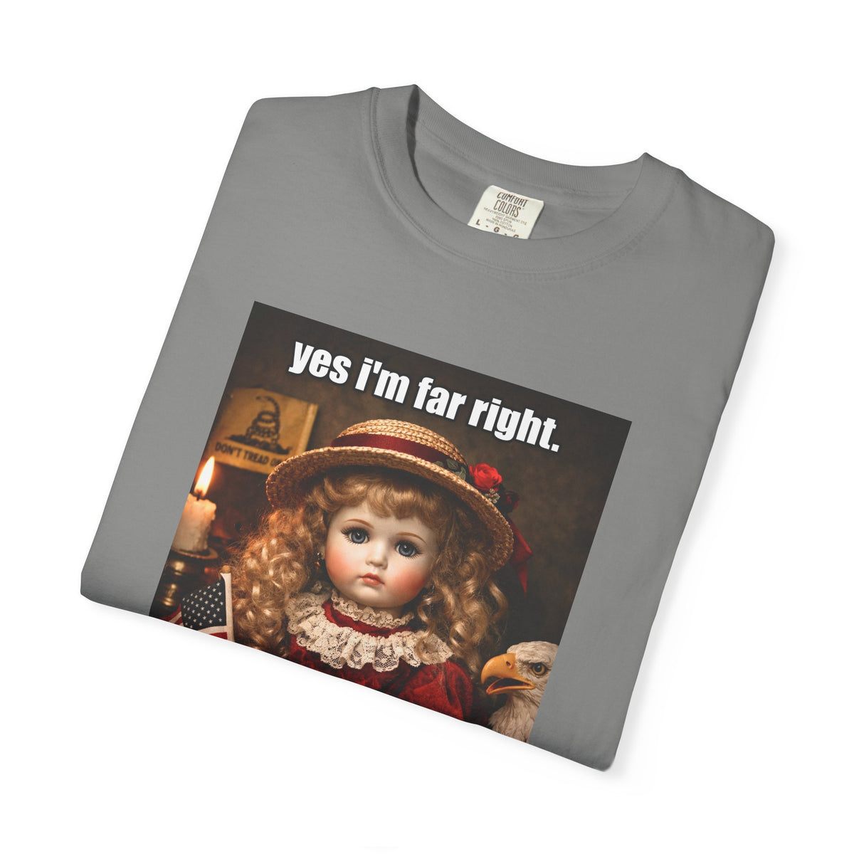 Far More Right Than Wrong - Patriot Meme Graphic T-Shirt