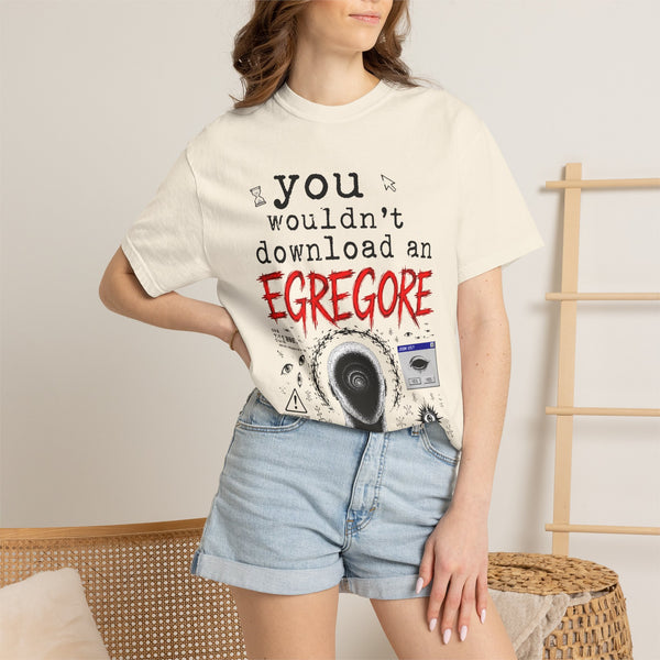 You Wouldn't Download an Egregore - Schizopost Graphic T-Shirt