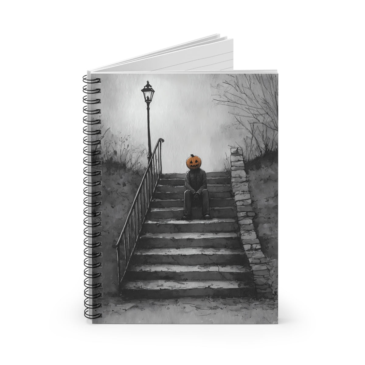 October Man - Fall Themed Notebook