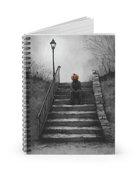 October Man - Fall Themed Notebook