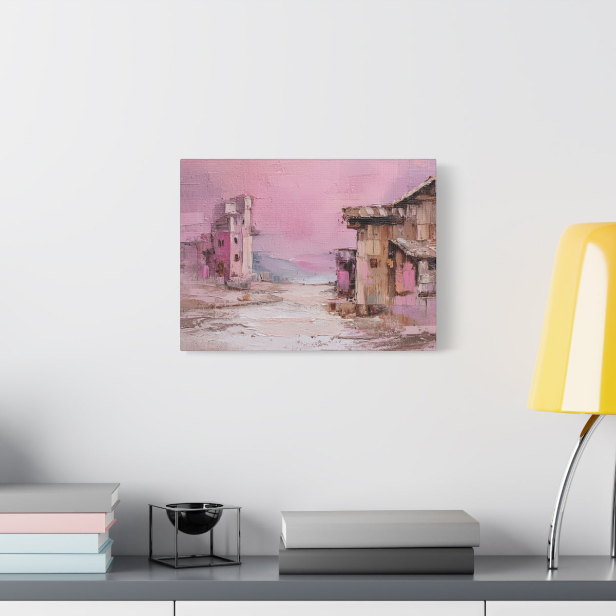 Desert Frontier - Abstract Pastel Wall Art