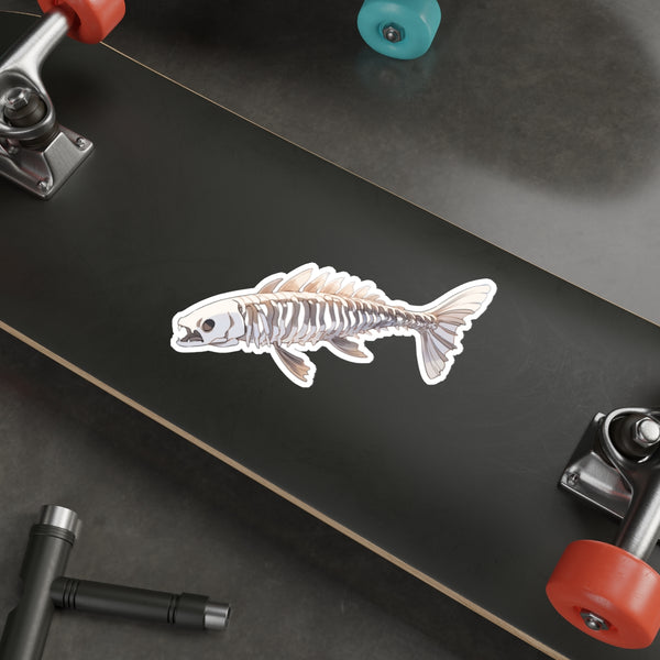 Amazing Bone Fish - Anime Fish Skeleton Sticker
