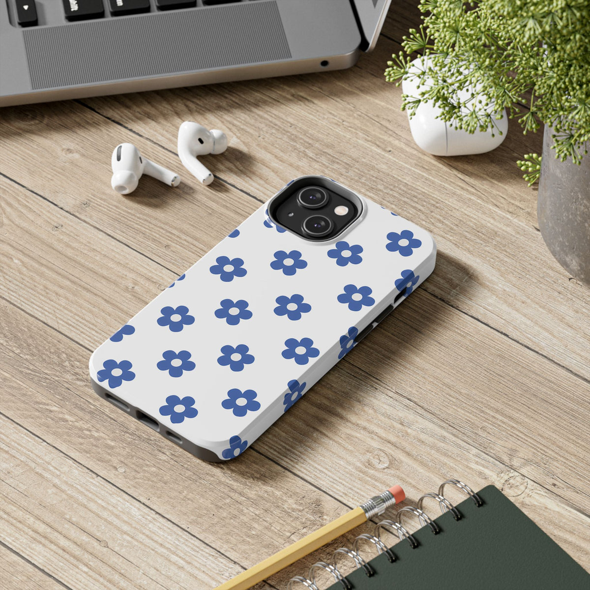 Blue Daisy - Spring Flower Phone Case