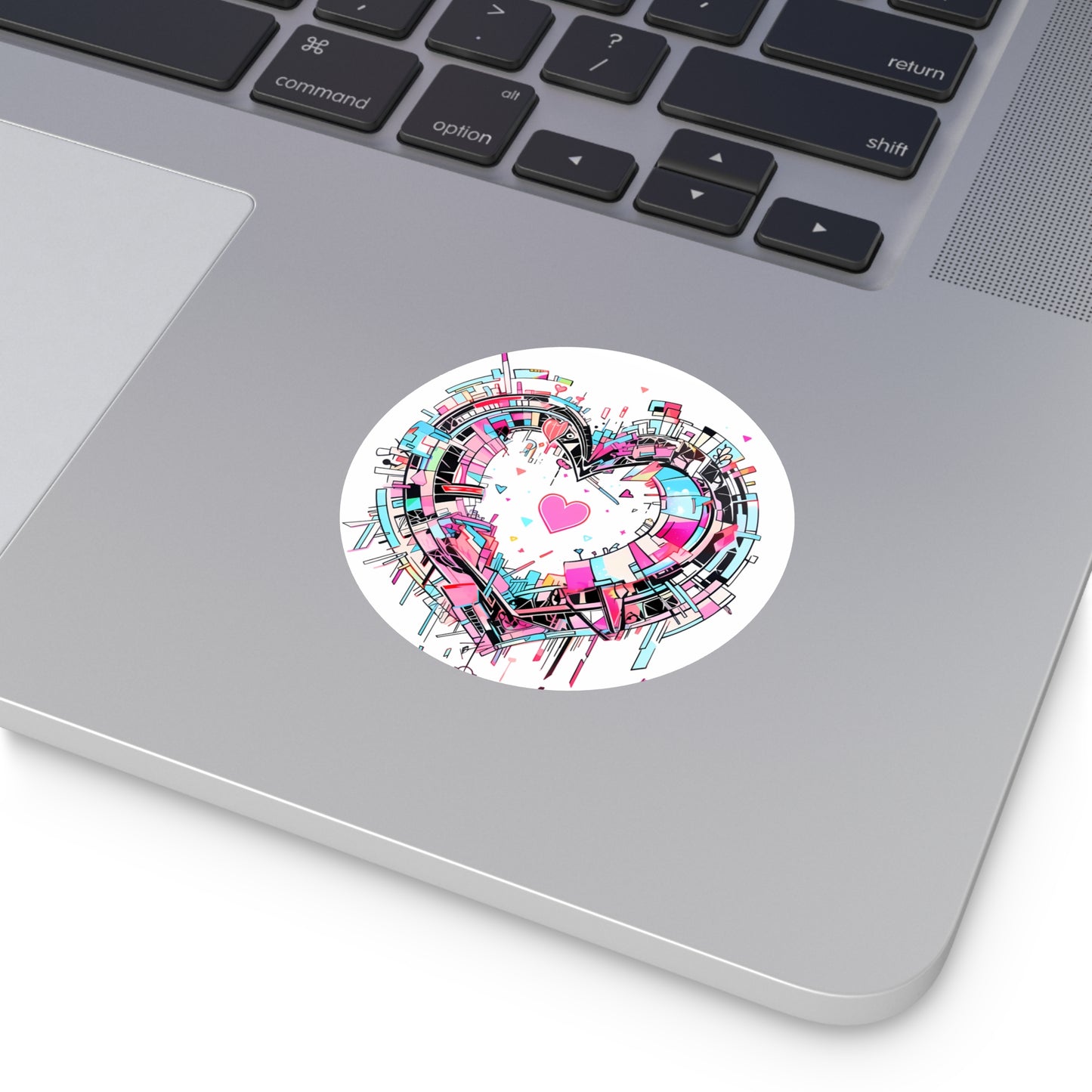 Discord of the Heart - Vinyl Laptop Sticker