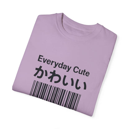 Everyday Cute - Japanese Graphic Barcode T-Shirt