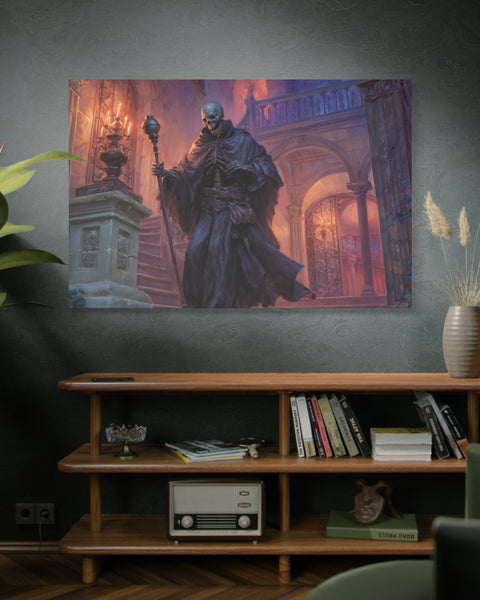 Bone Mage - Lich Fantasy Wall Art